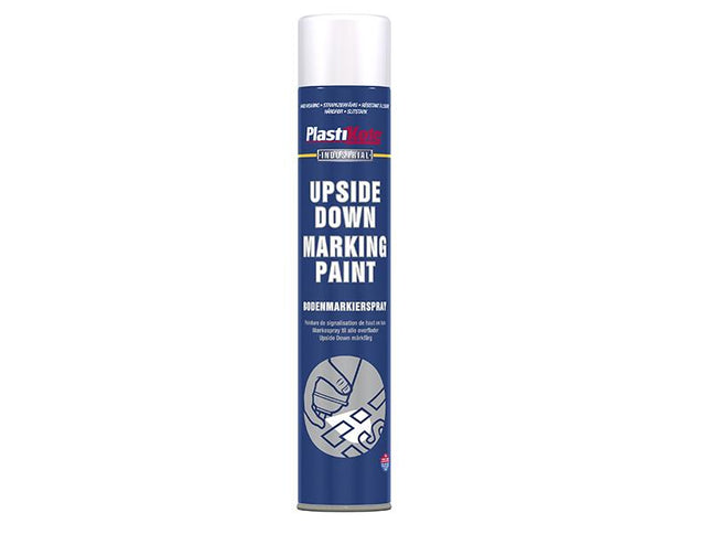 Plastikote Upside Down Marking Paint White 750Ml