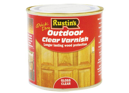 Rustins Exterior Varnish Clear Gloss 1 Litre
