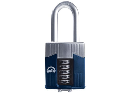 Henry Squire Warrior High-Security Long Shackle Combination Padlock 65Mm