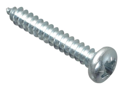 Forgefix Self-Tapping Screw Pozi Pan Head Zp 1In X 8 Forge Pack 25