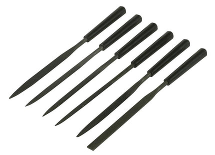 Stanley Tools Needle File Set 6 Piece 150Mm (6In)