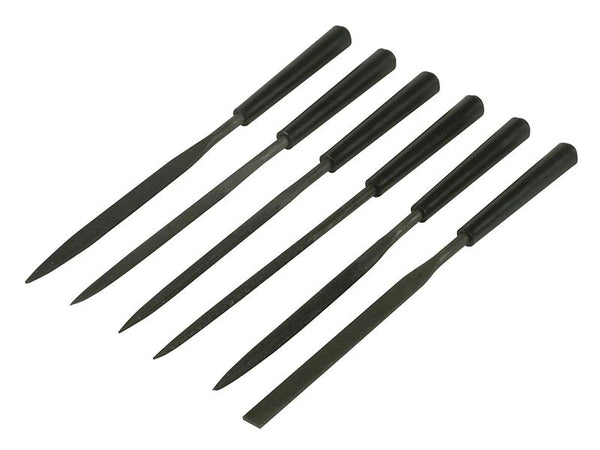 Stanley Tools Needle File Set 6 Piece 150Mm (6In)