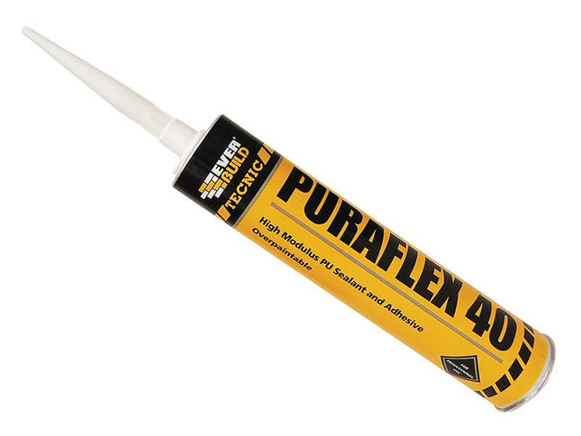 Everbuild Industrial Polyurethane 40 Sealant Black C3