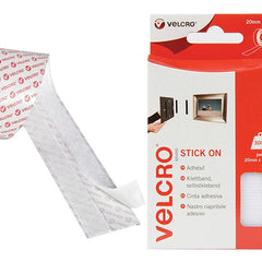 Velcro Brand Velcro Brand Stick On Tape 20Mm X 1M White