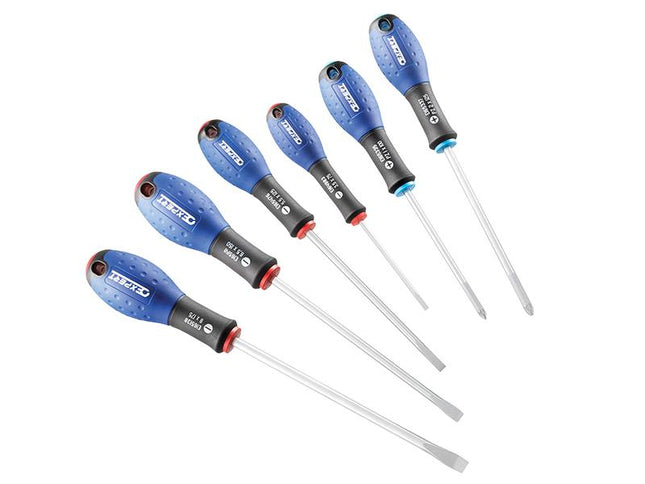 Expert Screwdriver Set, 6 Piece Sl/Pz