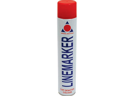 Aerosol 0902 Line Marking Spray Paint Red 750Ml