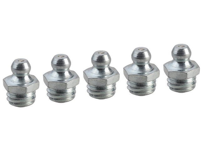 Faithfull Grease Nipple Straight M10 X 1.5 (Pack 5)