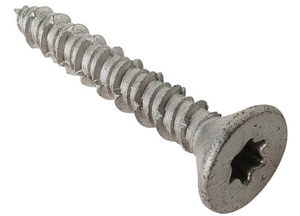 Forgefix Techfast Masonry Screw Torx Compatible Csk 6.3 X 45Mm (Box 100)