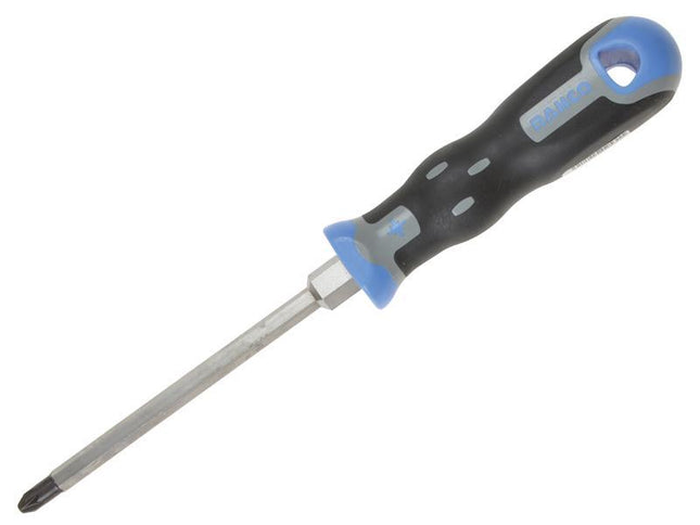 Bahco Tekno+ Screwdriver Pozidriv Tip Pz2 X 125Mm Hex Shank