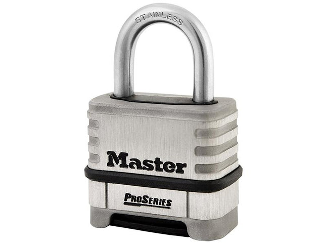 Master Lock Proseries Stainless Steel 4 Digit Padlock 57Mm