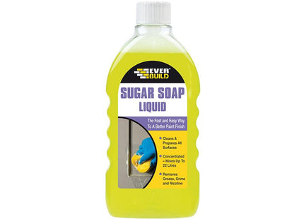 Everbuild Sugar Soap Liquid Concentrate 500Ml