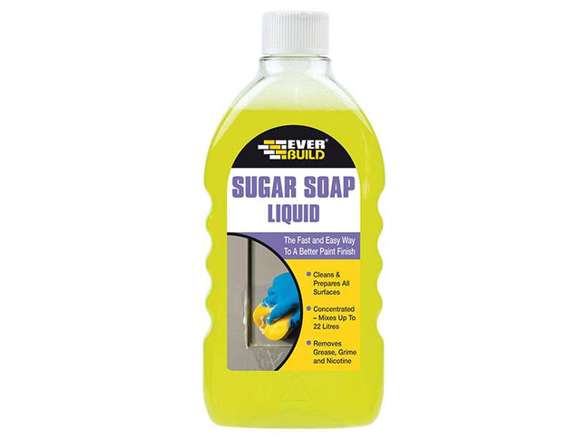 Everbuild Sugar Soap Liquid Concentrate 500Ml