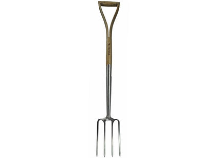 Faithfull Prestige Stainless Steel Border Fork Ash Handle