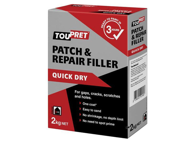 Toupret Quick Dry Patch & Repair 2kg