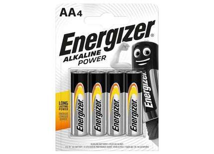 AA Cell Alkaline Power Batteries (Pack 4)