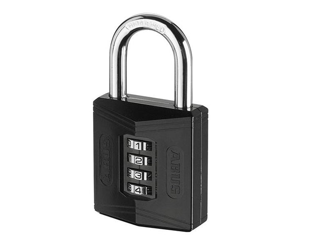 ABUS Mechanical 158/50 50Mm Combination Padlock (4-Digit) Die Cast Body Carded