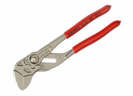KNIPEX Pliers Wrench Pvc Grip 180Mm - 35Mm Capacity