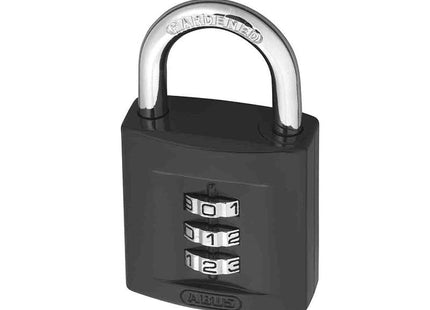 ABUS Mechanical 158/40 40Mm Combination Padlock (3-Digit) Die Cast Body Carded