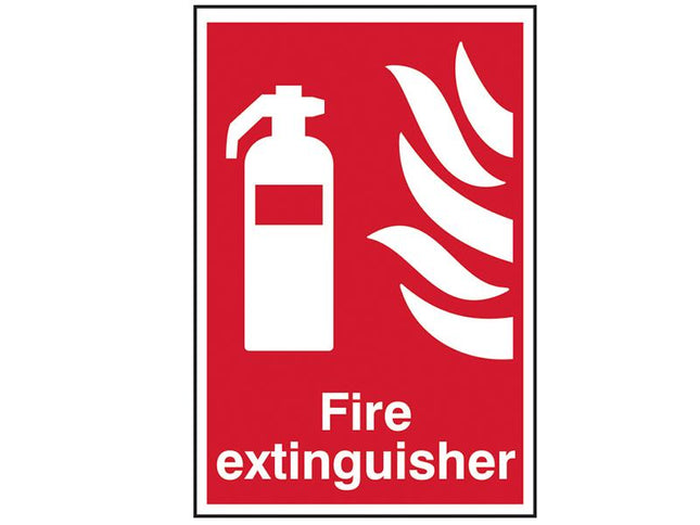 Scan Fire Extinguisher - Pvc 200 X 300Mm