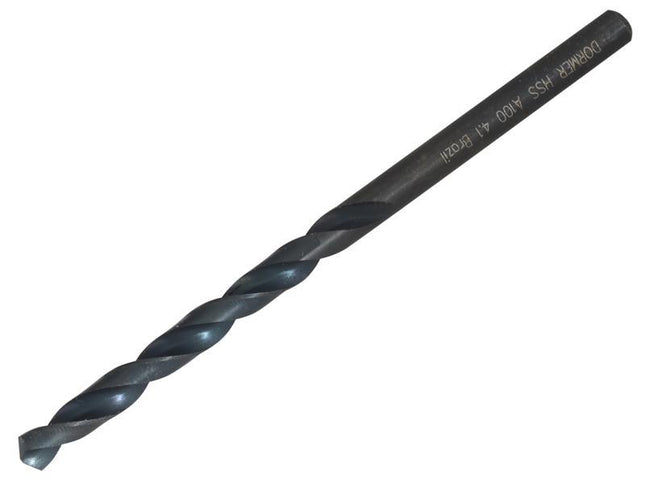 Dormer A100 Hss Jobber Drill Bit 4.10Mm Ol:75Mm Wl:43Mm