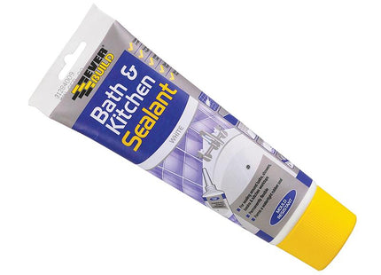 Everbuild Bath & Kitchen Seal White Easi Squeeze 200Ml