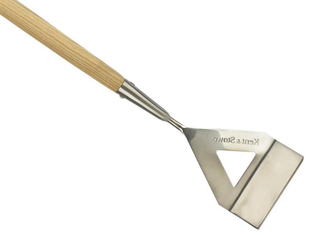 Kent & Stowe Stainless Steel Long Handled Dutch Hoe, Fsc