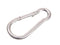 Faithfull Fire Brigade Snap Hook Stainless Steel 6Mm (Pack Of 2)