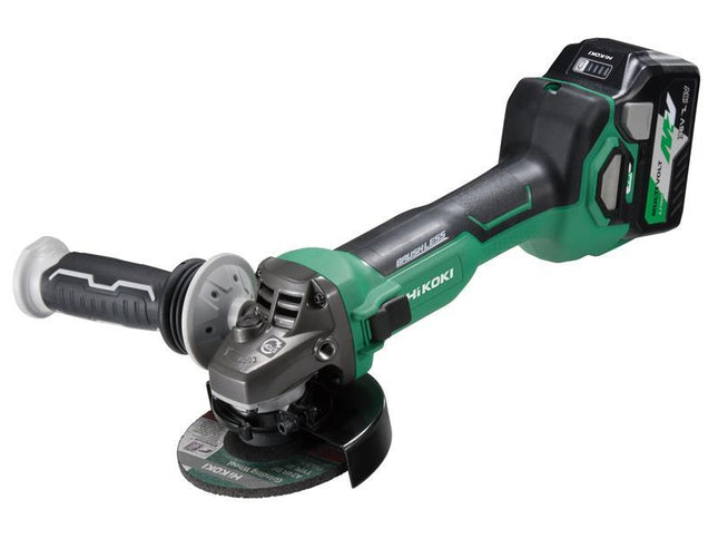 HIKOKI G3612Da/Jrz Brushless Angle Grinder 115Mm 18/36V 2 X 5.0/2.5Ah Li-Ion