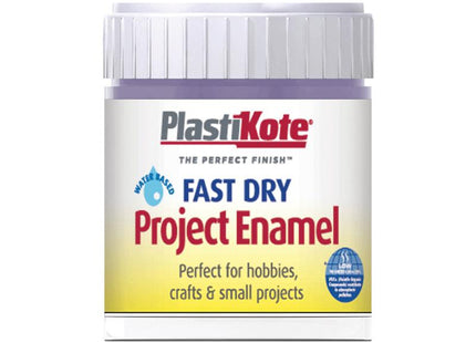 Plastikote Fast Dry Enamel Paint B22 Bottle Lavender 59Ml