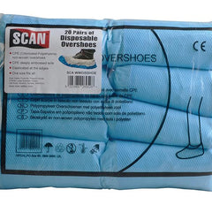 Scan Disposable Overshoes (20 Pairs)
