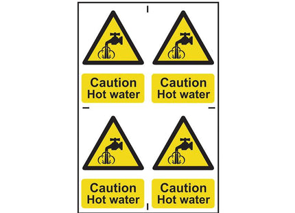Scan Caution Hot Water - Pvc 200 X 300Mm