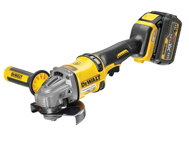 DEWALT Dcg414T2 Flexvolt Xr Grinder 125Mm 18/54V 2 X 6.0/2.0Ah Xr Li-Ion