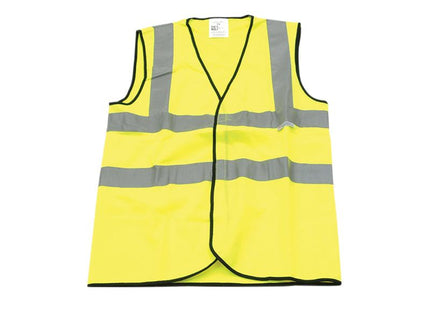 Scan Hi-Vis Yellow Waistcoat - Xl (48In)