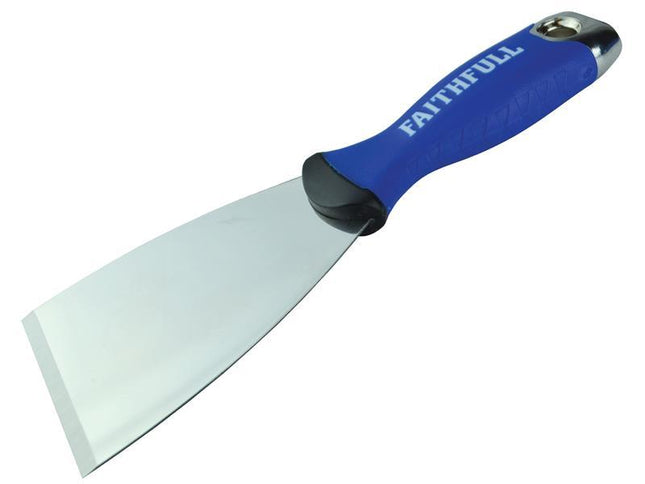 Faithfull Soft Grip Stripping Knife 75Mm