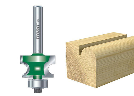 TREND C130 X 1/4 Tct Bearing Guided Corner Bead 4.8Mm Radius