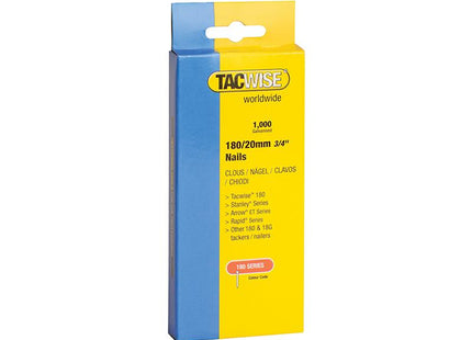 Tacwise 180 18 Gauge 35Mm Nails Pack 1000