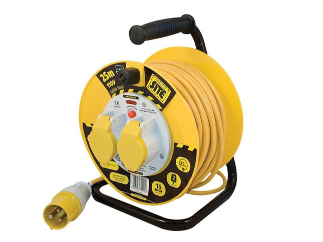 Masterplug Cable Reel 25M 16A 110V Thermal Cut-Out