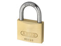 ABUS Mechanical 65Ib/40Mm Brass Padlock Stainless Steel Shackle Keyed Alike 6405