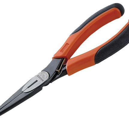 Bahco 2430G Ergo Long Nose Pliers 140Mm (5.1/2In)