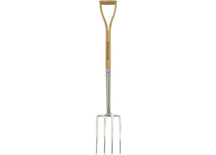 Kent & Stowe Stainless Steel Border Fork, FSC