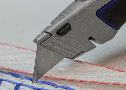 Faithfull Heavy-Duty Trimming Knife Blades (Box 100) In Safe Storage Dispenser