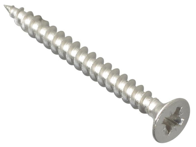 Forgefix Multi-Purpose Pozi Screw Csk St Stainless Steel 4.0 X 40Mm Box 200