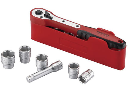 Teng M1413N1 Basic Socket Set Of 13 1/4In Drive