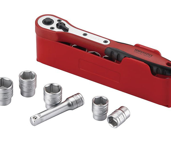 Teng M1413N1 Basic Socket Set Of 13 1/4In Drive
