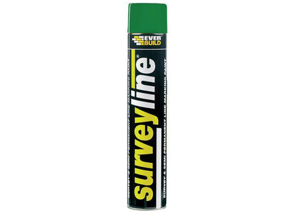 Everbuild Survey Line Marker Spray Green 700ml