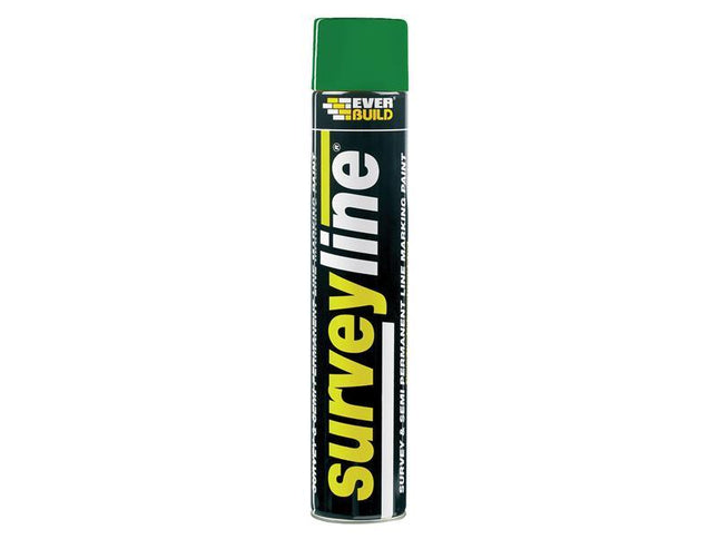 Everbuild Survey Line Marker Spray Green 700ml