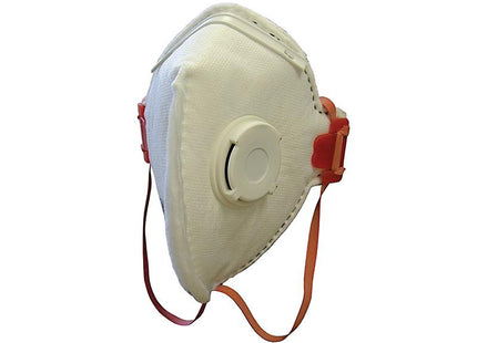 Scan Fold Flat Disposable Valved Disposable Mask Ffp3 Protection (Pack 3)