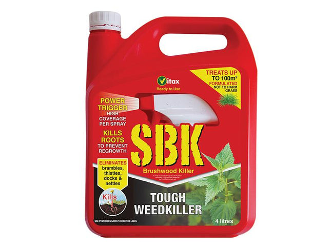 Vitax Sbk Brushwood Killer Ready To Use 4 Litre