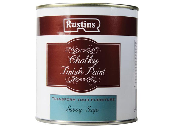 Rustins Chalky Finish Paint Savoy Sage 500Ml