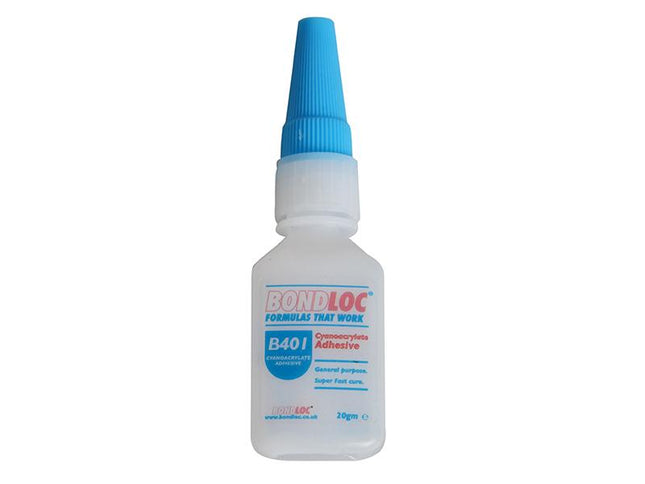 Bondloc B401 Medium Viscosity Cyanoacrylate 20G